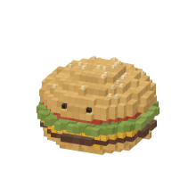 Classic Cheeseburger burger face