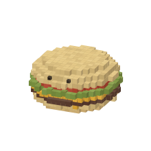 ShackBurger burger face