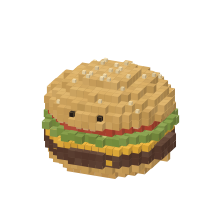 BIB Turkey Burger burger face