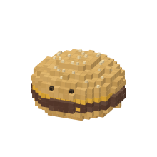 Luger-Burger burger face