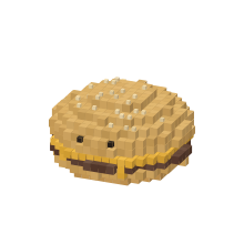 George Motz's Fried Onion Burger burger face