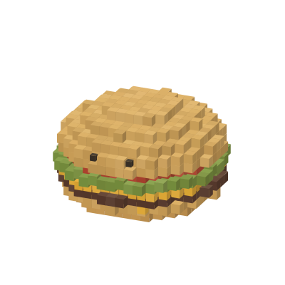 Half Pound Cheeseburger burger face