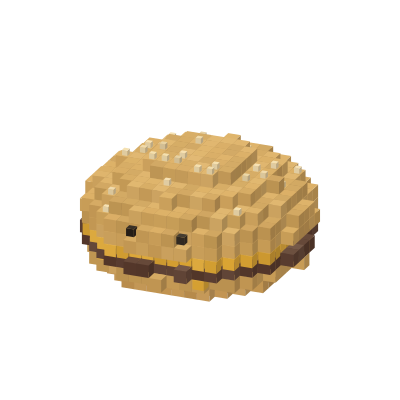 Cheeseburger burger face