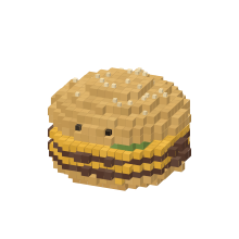 Classic Au Cheval Double Cheeseburger burger face