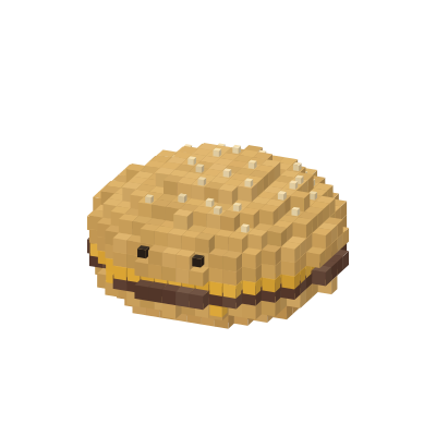 Cheeseburger burger face