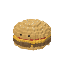 Black Bean Burger burger face