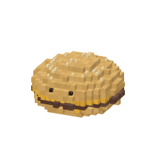 Cheeseburger burger face