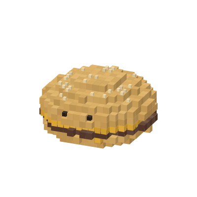 Cheeseburger burger face