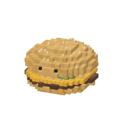 Cheeseburger burger face