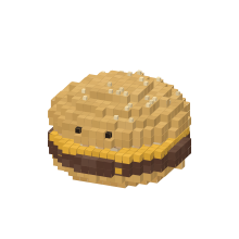 Dry-Aged Truffle Steak Burger burger face