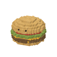 5N Veggie burger face