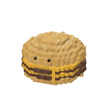 The Black Iron burger face