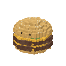 The L.I. Burger burger face