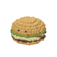 B&S Burger burger face