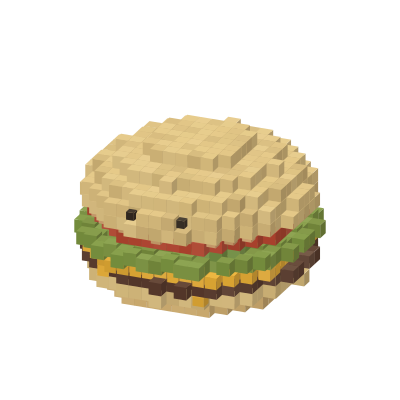 Golden Cheeseburger burger face