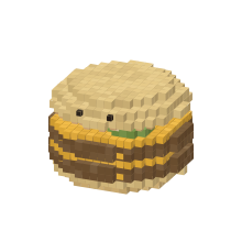 Impossible Classic burger face