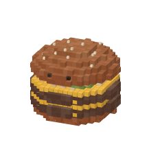 Emmy Double Stack Burger burger face